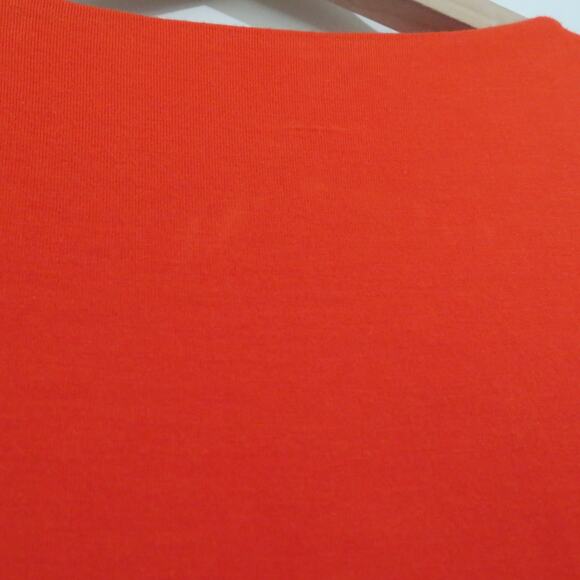 Athleta Womens Sz S Santorini Red Orange Mini Jersey Dress Racer Back Sleeveless - Picture 5 of 10